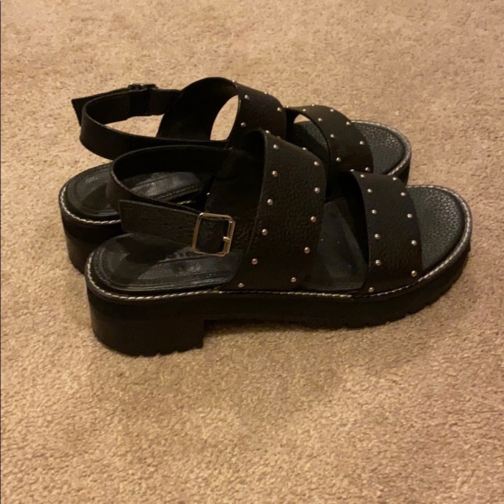 Studded sandals